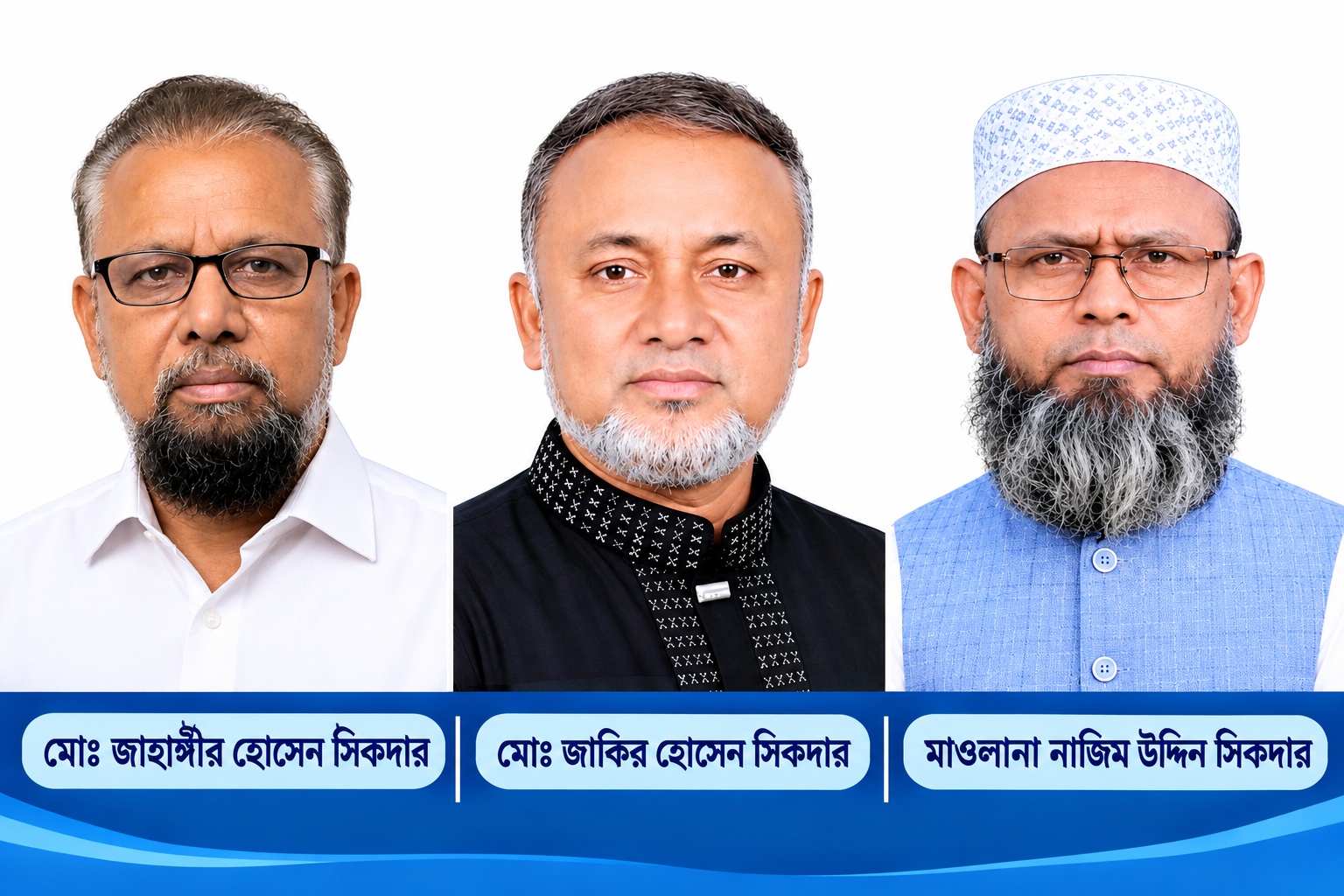 	একই পরিবারের তিনজনের চেয়ারম্যান পদে প্রার্থী হওয়ার ঘোষণা, আউলিয়াপুরে চাঞ্চল্য